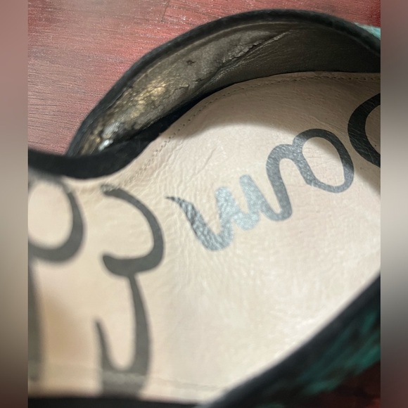 Sam Edelman ‘Delilah’ Faux Snakeskin Leather Heels, Size 8.5M - Picture 3 of 12